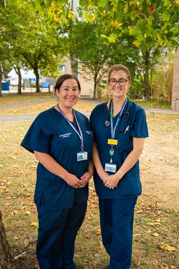 From Left To Right Jess Gould And Claire Slater