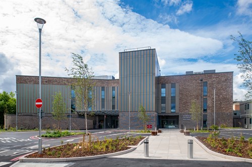 Main Exterior Of New Women And Childrens Building At The Countess Of Chester Hospital 1